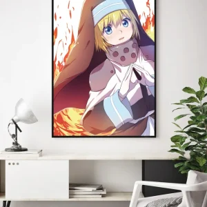 Lámina Iris - Fire Force Estucado