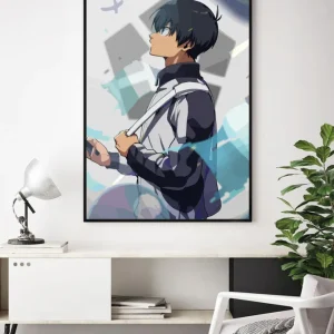 Lámina Isagi Yoichi Estucado