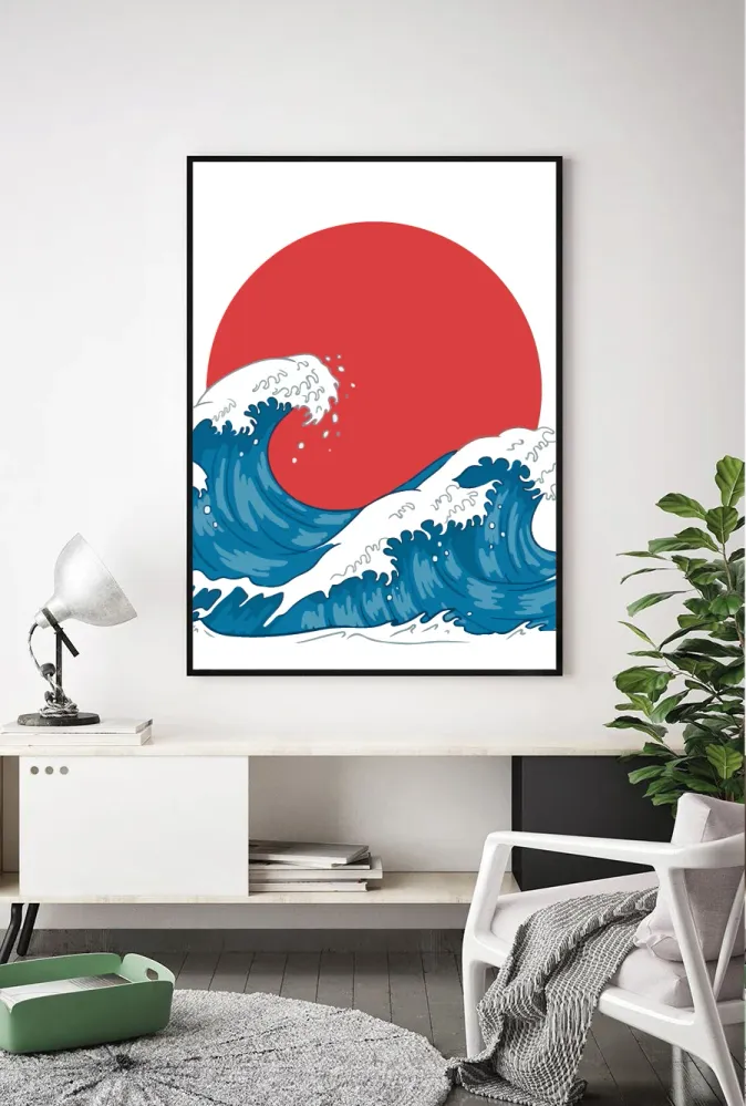 Lámina Japanese Art 19 Estucado