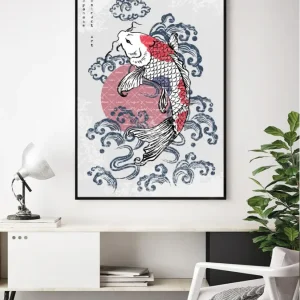 Lámina Japanese Art 9 Estucado