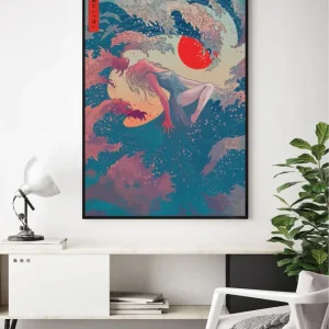 Lámina Japanese Art 31 Estucado