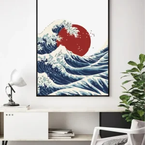 Lámina Japanese Art 12 Estucado