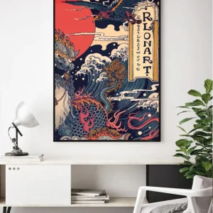 Lámina Japanse Art 4 Estucado