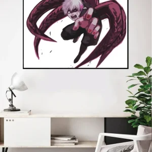 Lámina Kaneki Ghoul Estucado