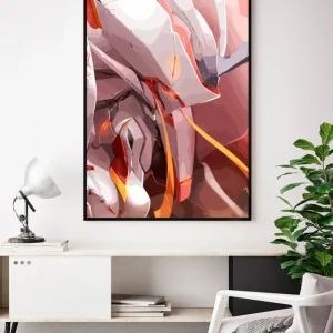 Lámina Strelitzia Estucado