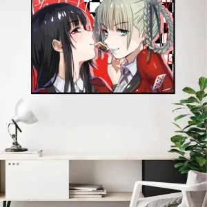 Lámina Yumeko & Kirari Estucado
