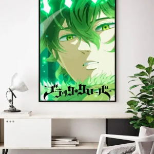 Lámina Yuno Black Clover Estucado