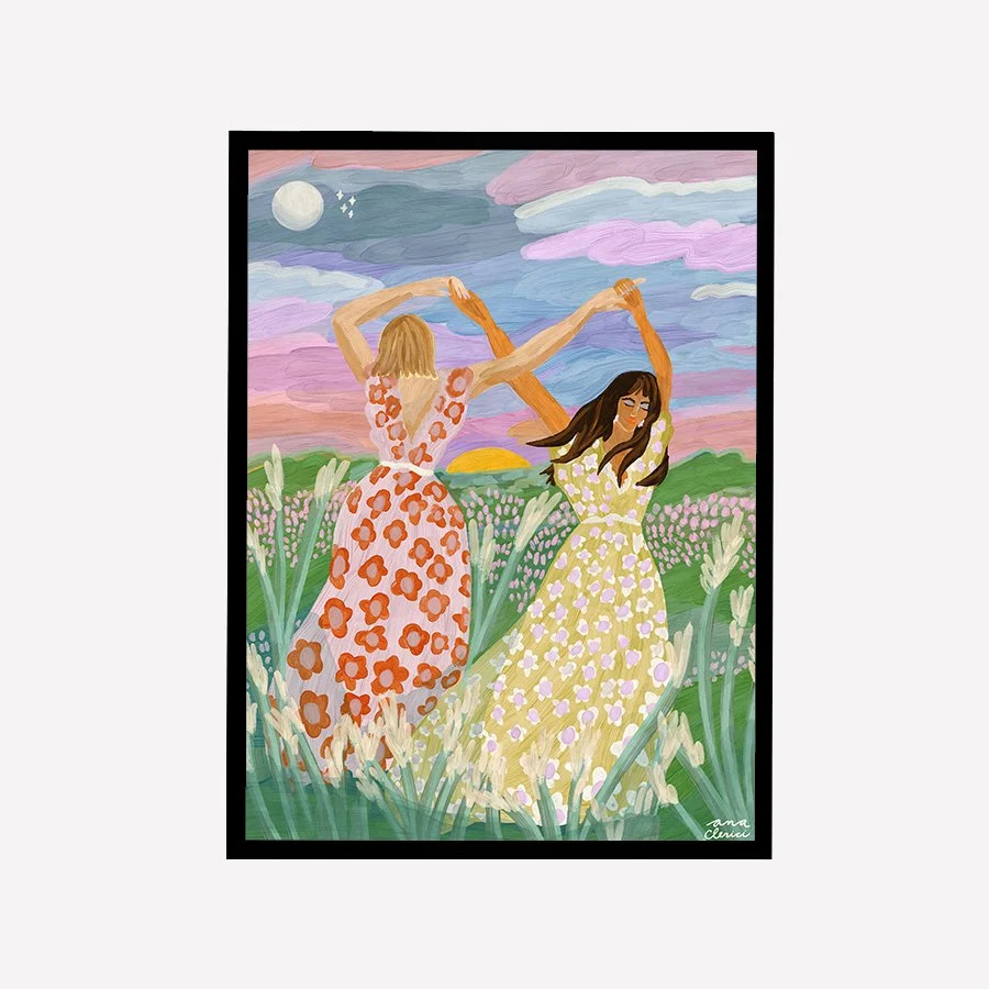 Baile Lunar Art Print A5 LNC Originals