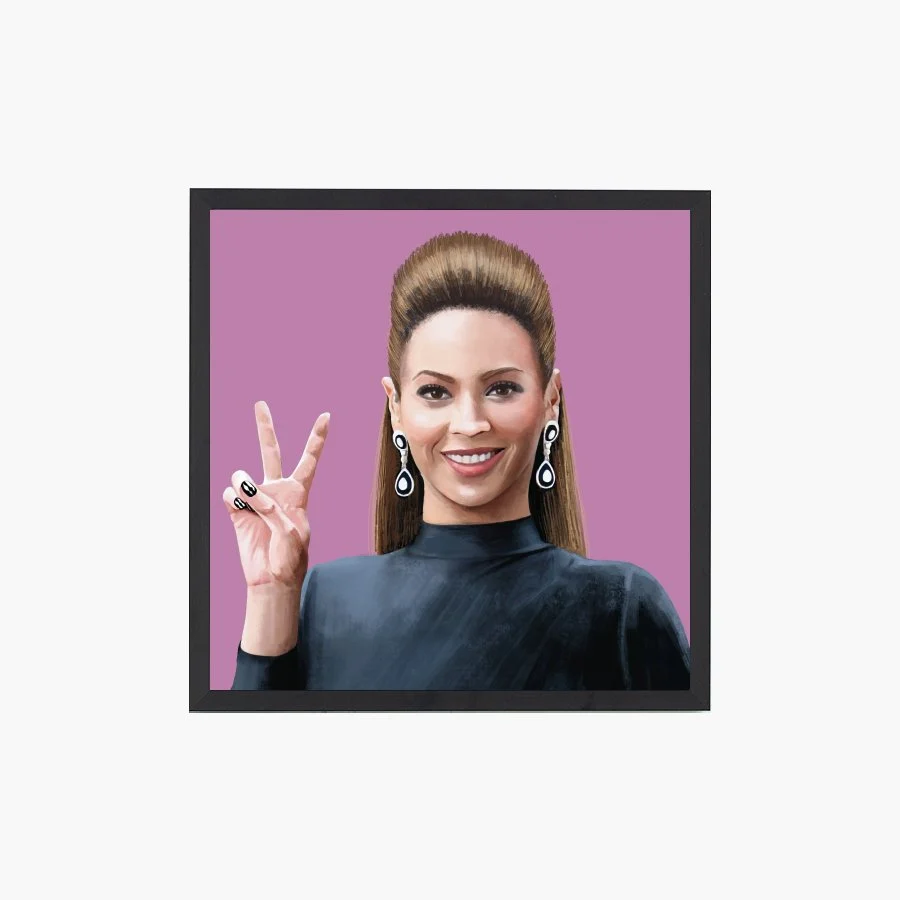 Beyonce Peace Art Print LNC Originals