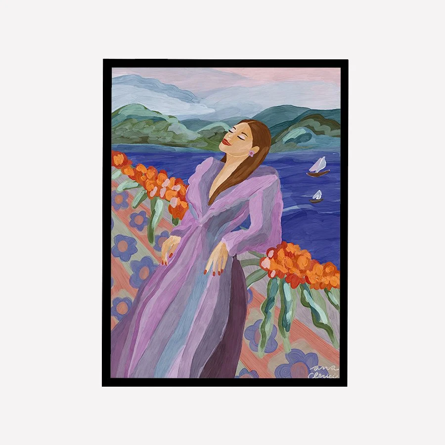Lago de Como Art Print A4 LNC Originals