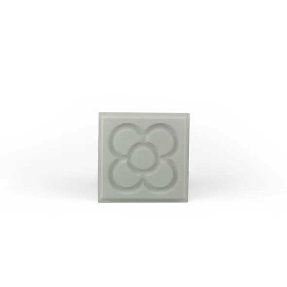 Light Grey Panot Cement Coaster LNC Originals