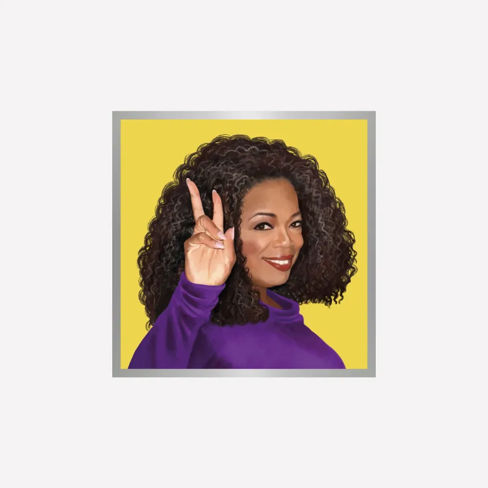 Oprah Winfrey Peace Art Print LNC Originals