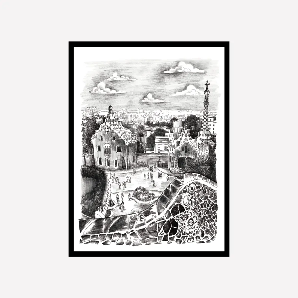Parc Guell Sketch Collection LNC Originals