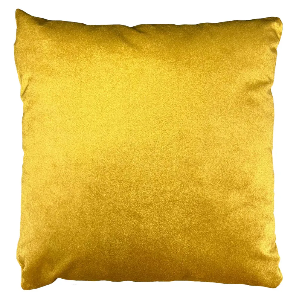 Cojin Italian Velvet Dorado Loma Alta
