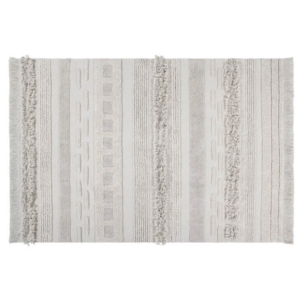 Alfombra lavable Lorena Canals Early Hours Air Dune White