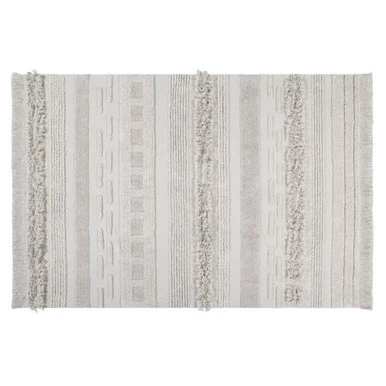Alfombra lavable Lorena Canals Early Hours Air Dune White