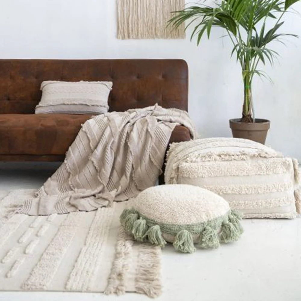 Alfombra lavable Lorena Canals Early Hours Air Dune White