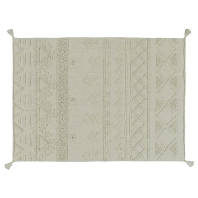 Alfombra lavable XL Lorena Canals Tribu Olive