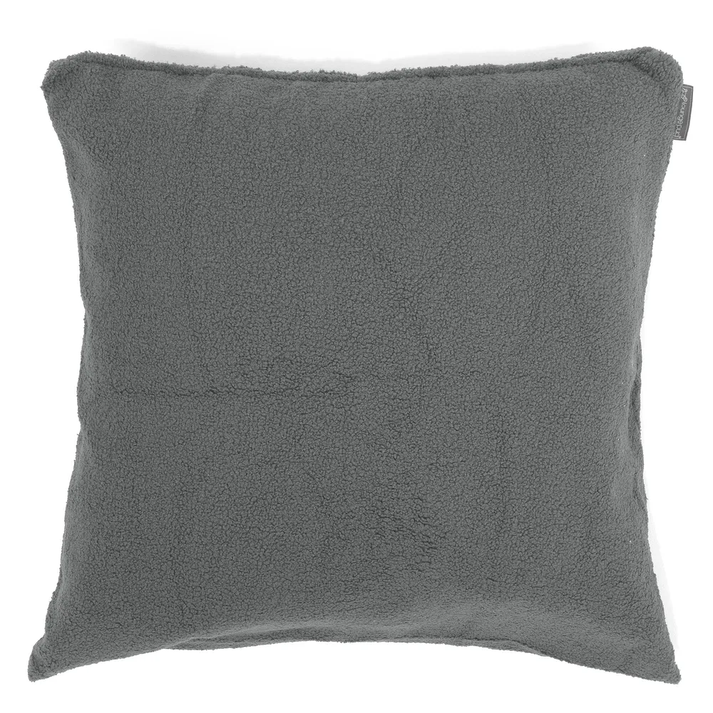 Fundas de Cojín Extra Grande 70 x 70cm - Boucle Gris Gris Lounge Pug