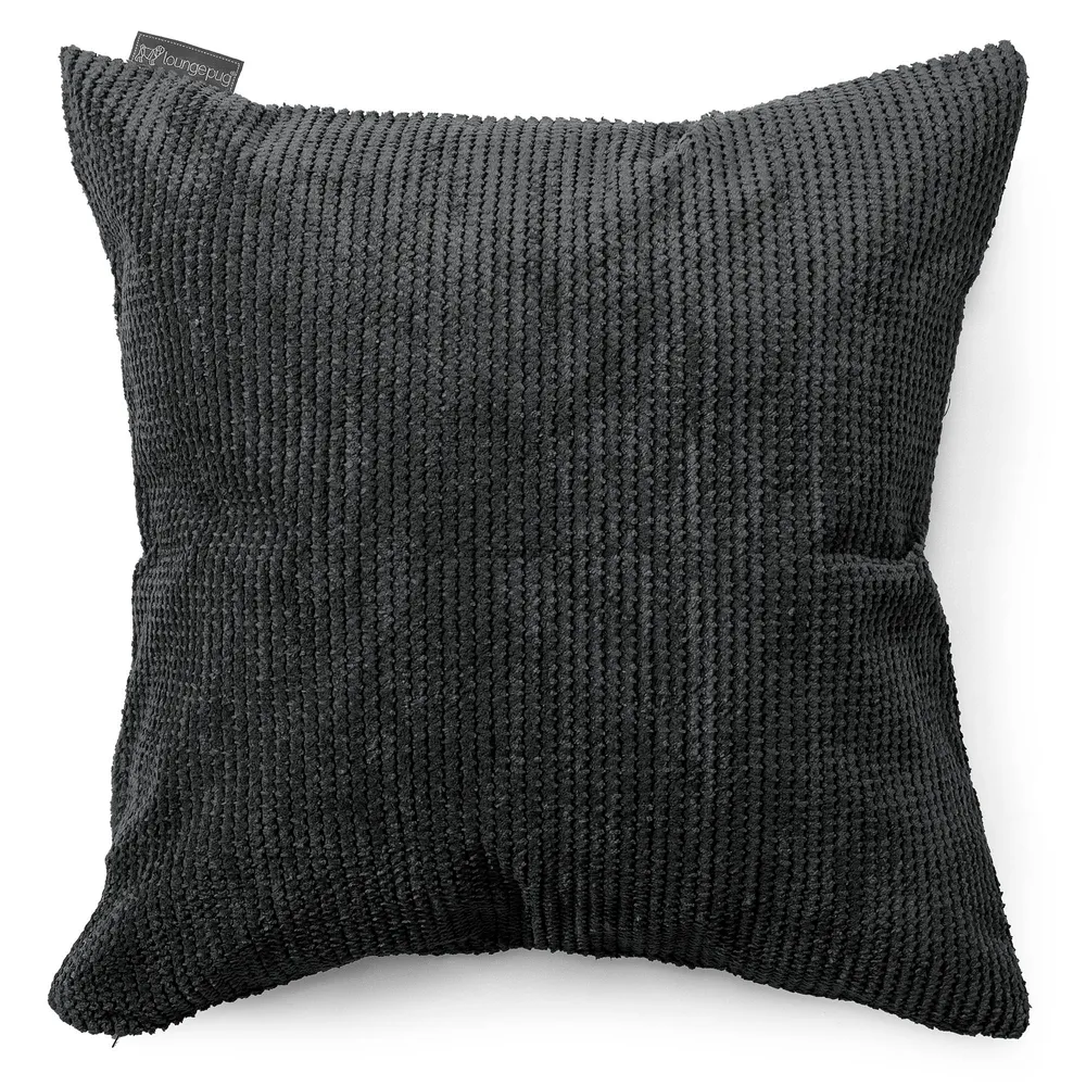 Fundas de Cojín Extra Grande 70 x 70cm - Pompón Negro Negro Lounge Pug