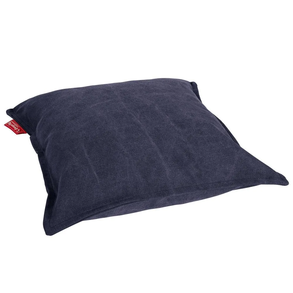 Fundas de Cojín Extra Grande 70 x 70cm - Vaquero Desgastado Azul Marino Azul Lounge Pug