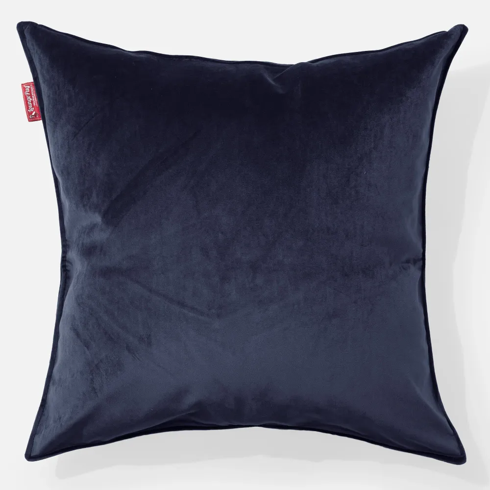 Fundas de Cojín Gigante 70 x 70cm - Terciopelo Azul Marino Azul Lounge Pug