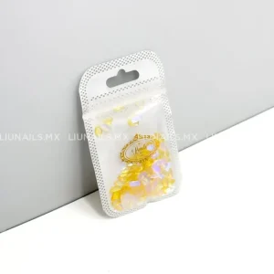 Cristales Amarillo 100 pc, LOVELY