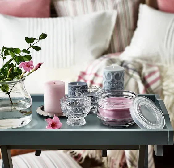 LUGGA SET DE 3 VELAS BLOSSOM ROMANCE