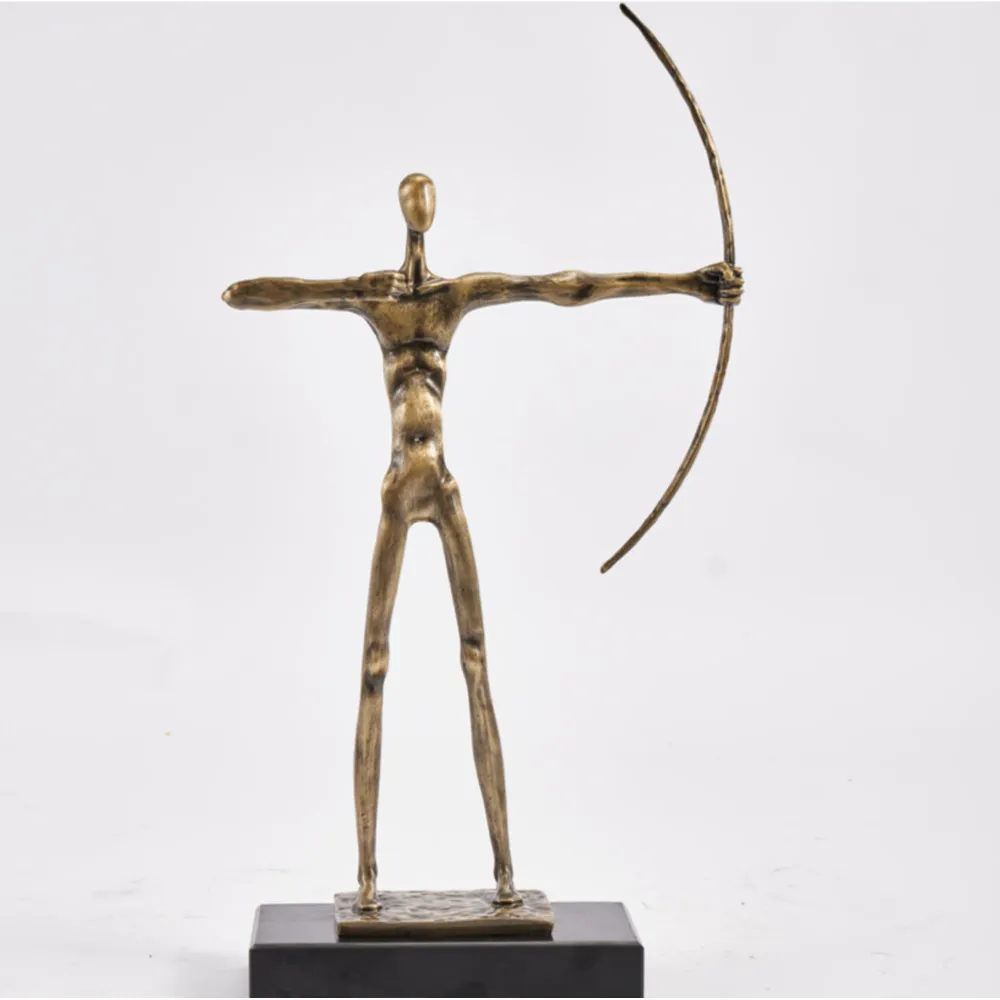 ESCULTURA BRONCE 24*10*46CM LUXURY LIVING