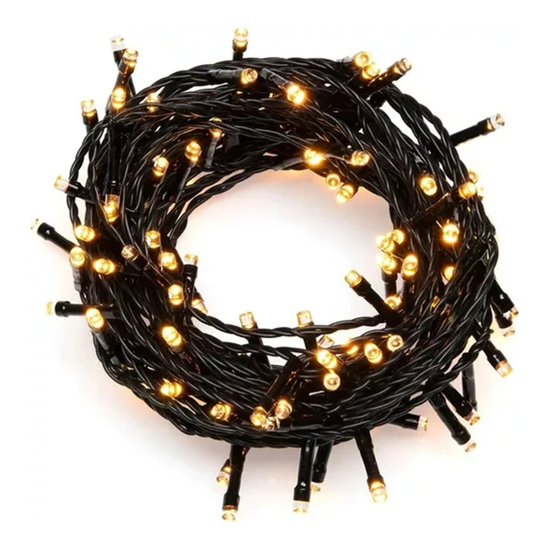 Luz Arbol Luces Color 100 Led Cosas Decoracion Navidad Arroz MA Store