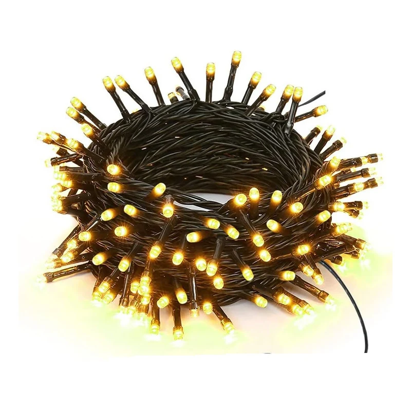 Luz Arbol Luces Color 100 Led Cosas Decoracion Navidad Arroz MA Store