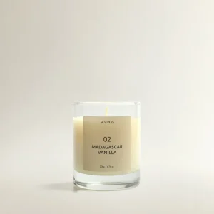 02 MADAGSCAR VANILLA 200G SCENTED CANDLE