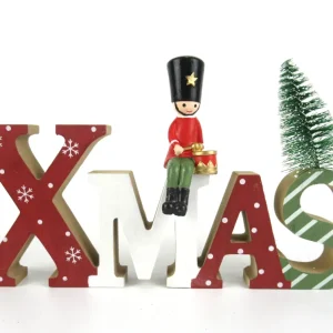 Figura Xmas Cascanueces 24x4.5x15 cm MANGO SALADO