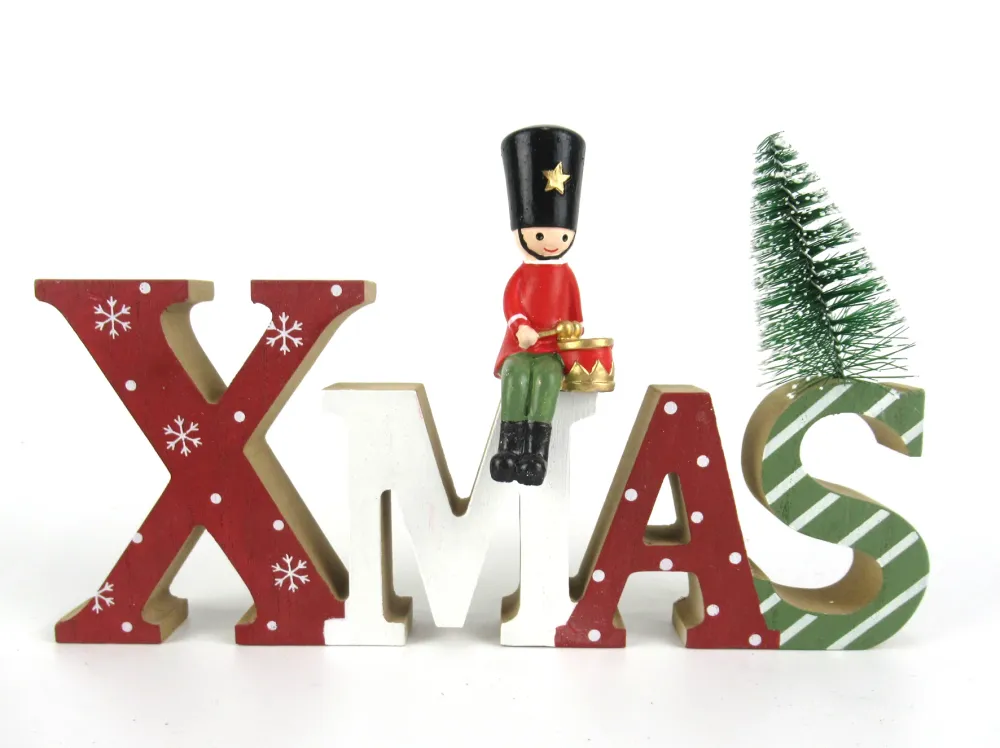 Figura Xmas Cascanueces 24x4.5x15 cm MANGO SALADO