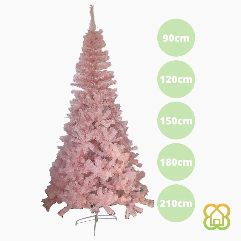 Pino Navidad Rosa 90/120/150/180/210cm MANGO SALADO