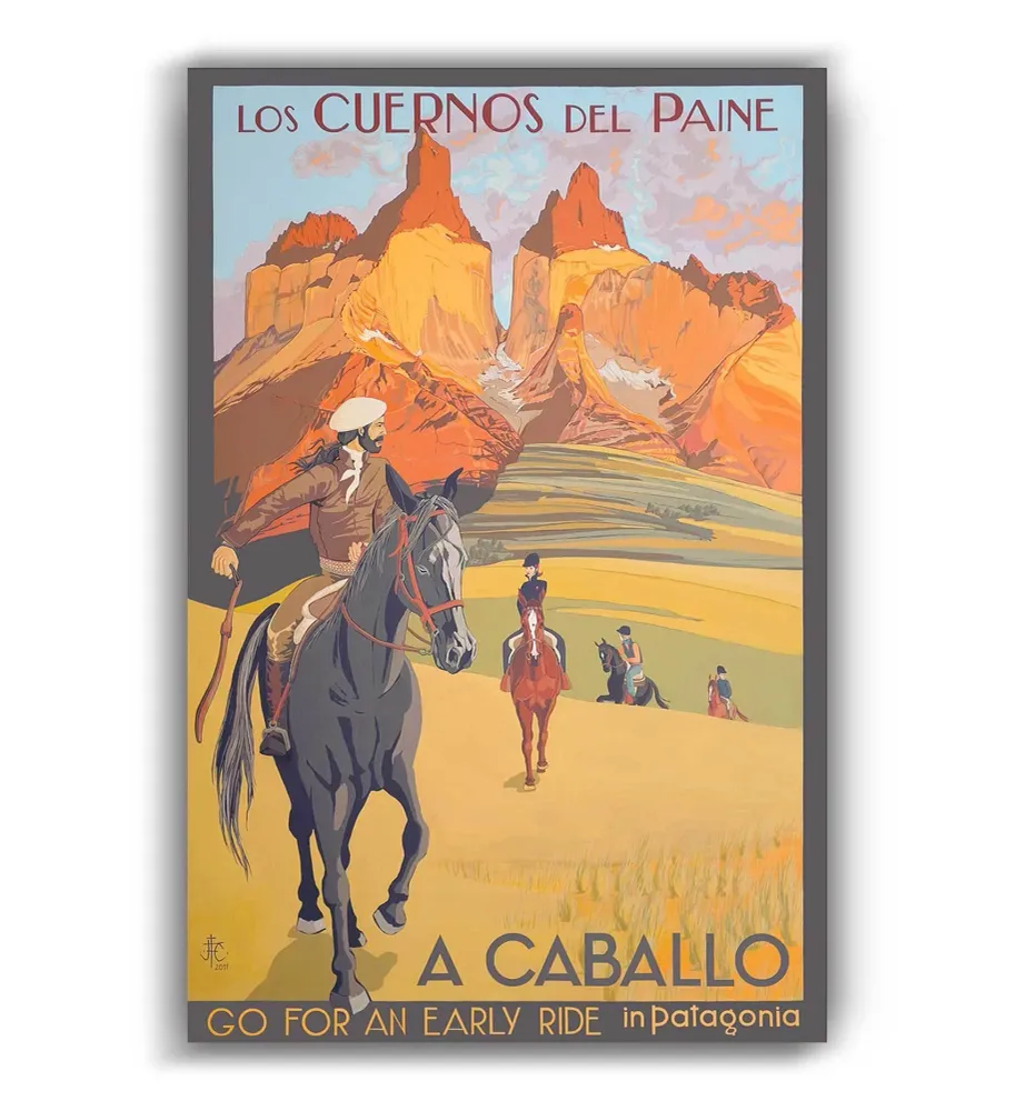 Los Cuernos del Paine - Lámina MAPPIN