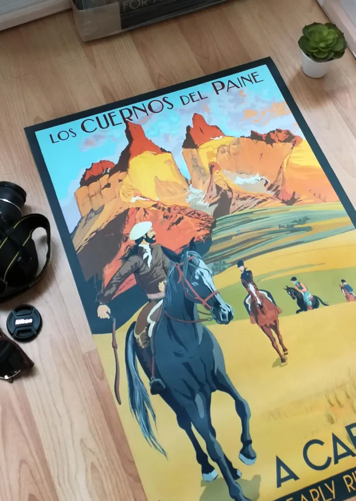 Los Cuernos del Paine - Lámina MAPPIN
