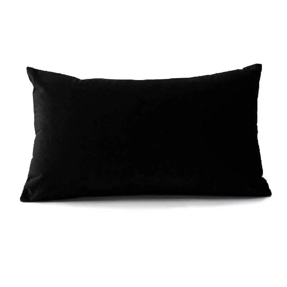 Cojin Almohada Tela 70x50 Negro Marketplace - DB