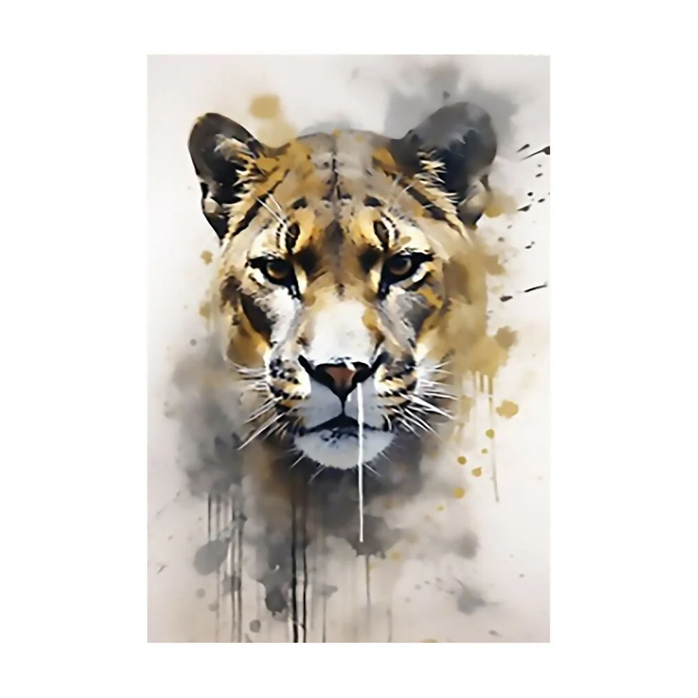 Cuadro Jaguar Grande 70 X 100 X 3 Cms Marketplace - HO