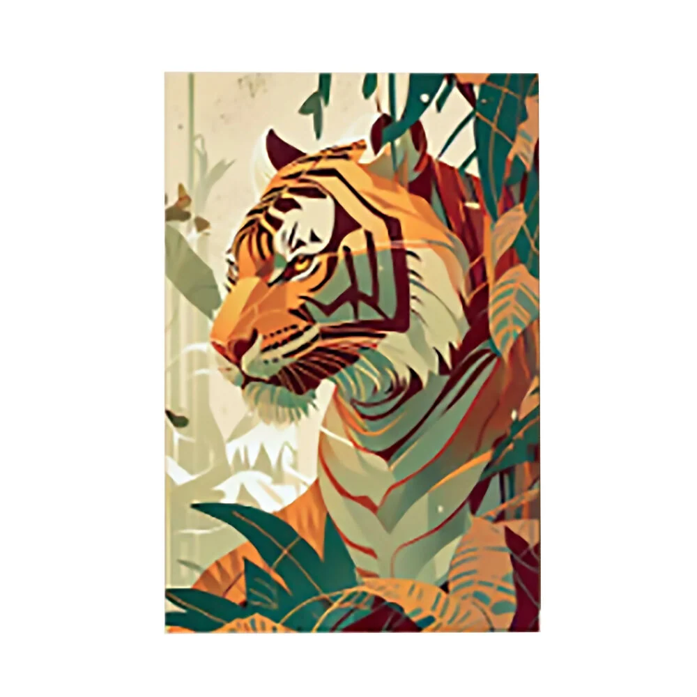 Cuadro Tigre Grande 70 X 100 X 3 Cms Marketplace - HO