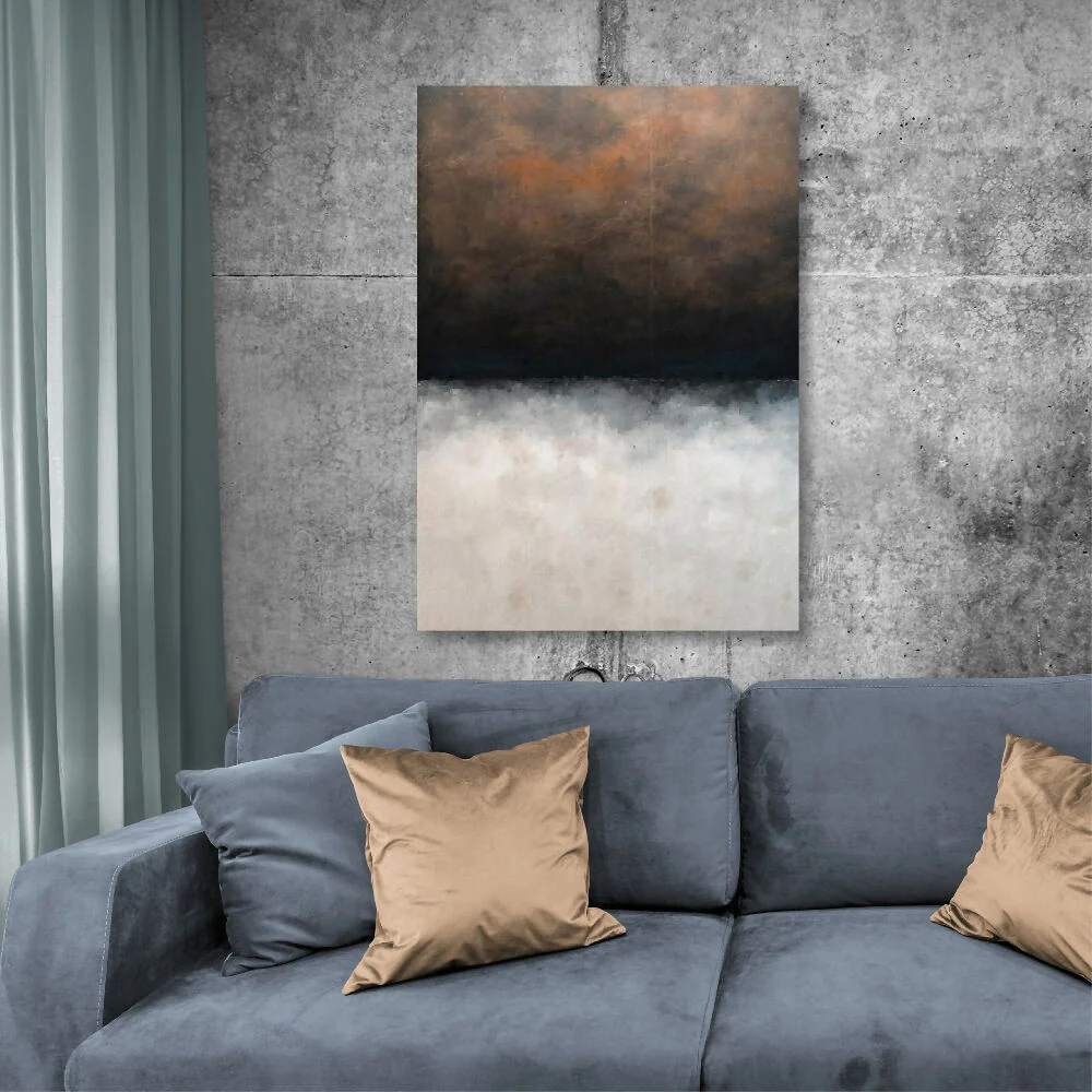 Cuadro Wabi Terra Grande 70 X 100 X 3 Cms Marketplace - HO