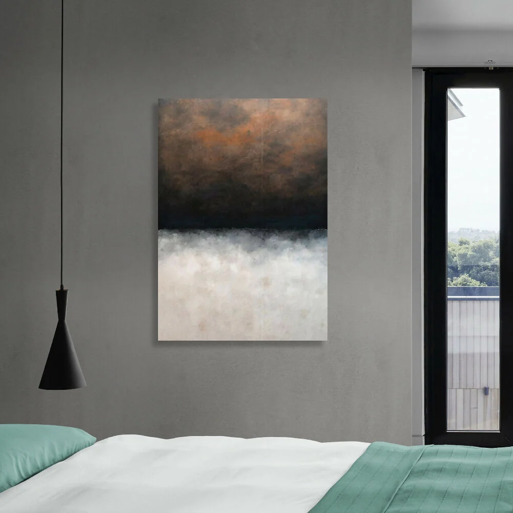 Cuadro Wabi Terra Grande 70 X 100 X 3 Cms Marketplace - HO