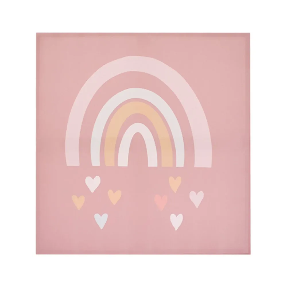 Cuadro Decorativo Arcoiris Infantil L 60X60 cm - Impresion en Tela Marketplace - HV