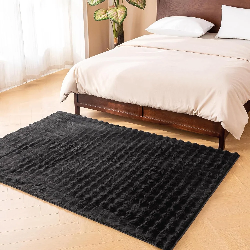 Tapete Negro – Línea Terciopelo 180x200 Marketplace - MH