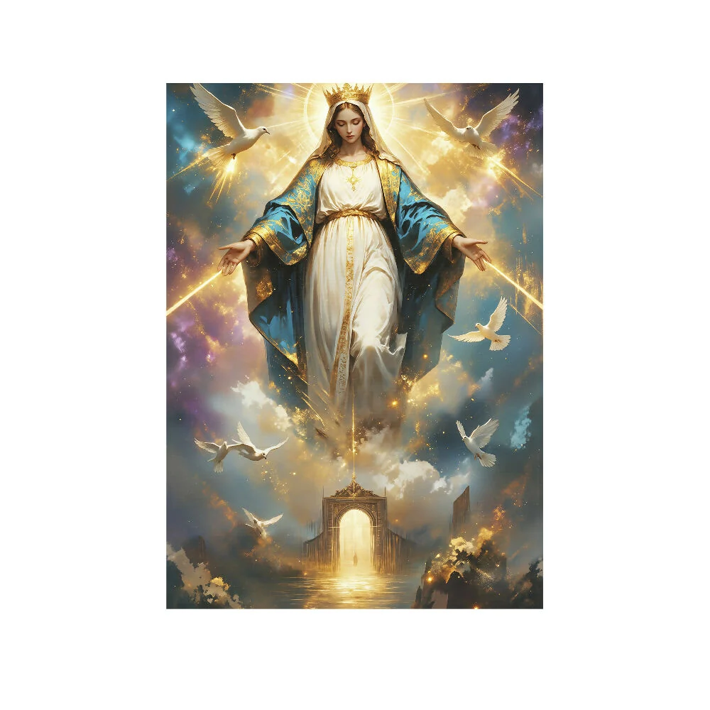 Lienzo Cuadro Decorativo Luz de Misericordia 93x60Cm Marketplace - PD