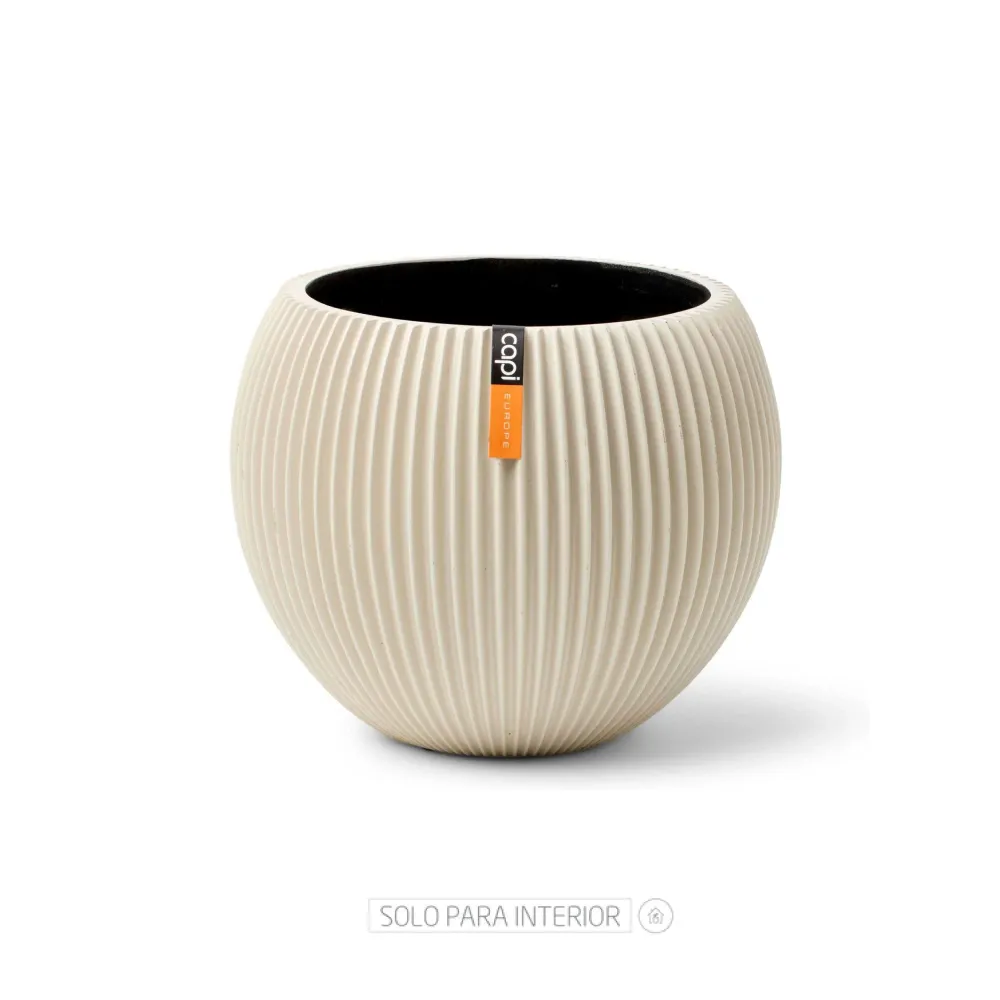 Matera Ball Groove 18 cm Beige Marketplace - TM