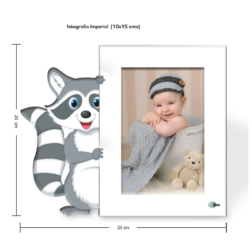 Portarretrato Kids-AN1 (23,7cm x 20cm) Color Blanco Marketplace - XD