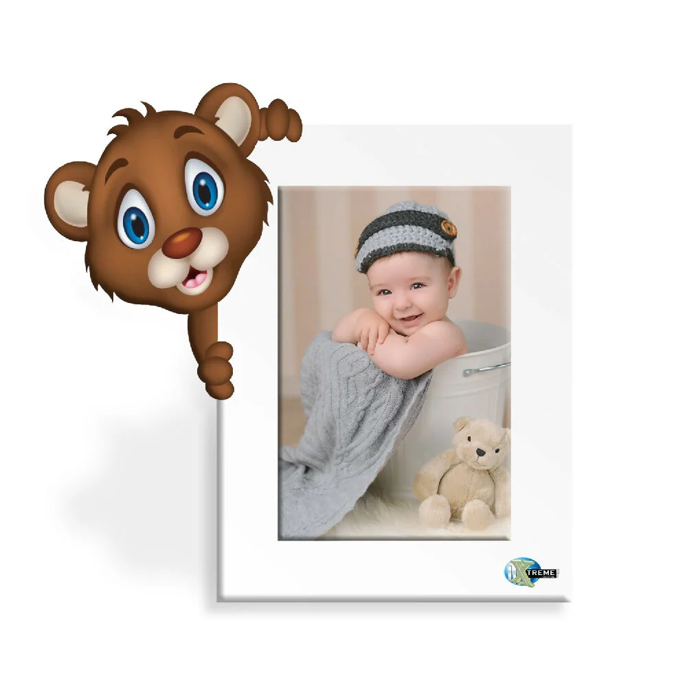 Portarretrato Kids-AN15 (21,5cm x 21,5cm) Color Blanco Marketplace - XD