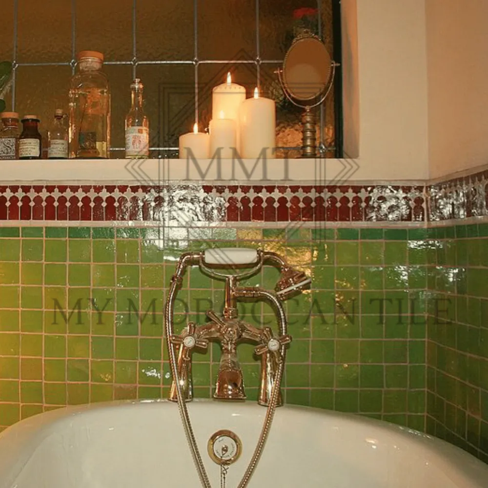 Borde de mosaico Zennar Como Maroc Architecture et Zellij