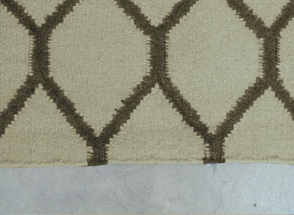 Tapete Marruecos Panal Ivory Oatmeal